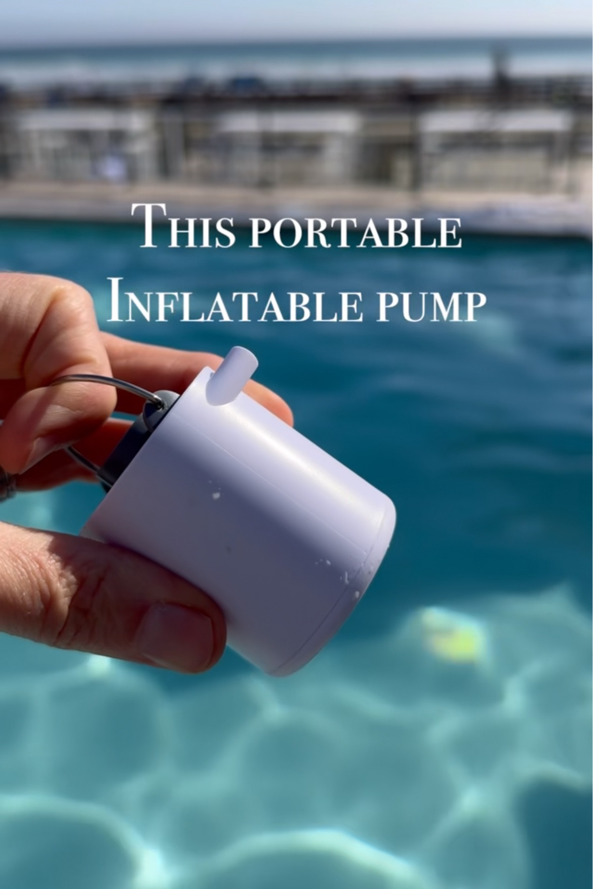 This rechargeable mini air pump was so handy on our beach vacation! 

#LTKKids #LTKTravel #LTKFamily
