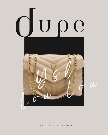 Ysl Lou lou dupe from DHgate 😘😘
Ysl saint Laurent, Chanel, Gucci, Louis Vuitton, botegga, handbag collection, luxury handbag dupe, designer dupe, replica bag, the look for less, church outfits, how to look expensive 

#LTKGiftGuide #LTKHoliday #LTKitbag