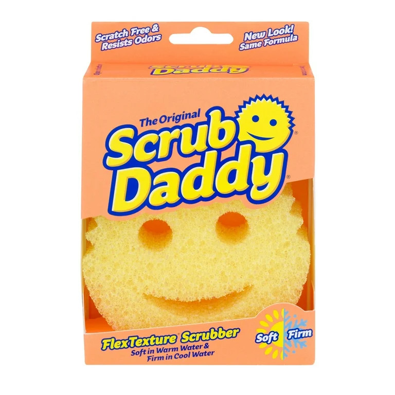 Scrub Daddy Original Sponge - Scratch-Free Multipurpose Cleaning Sponge for the Kitchen, Bathroom... | Walmart (US)