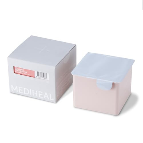 (Only Refill) Mediheal Collagen Ampoule Pad (100 Pads) - Cotton Facial Toner Pads for Skin Firming & Restore Elasticity - Vegan Eco Silk Pad | Amazon (US)