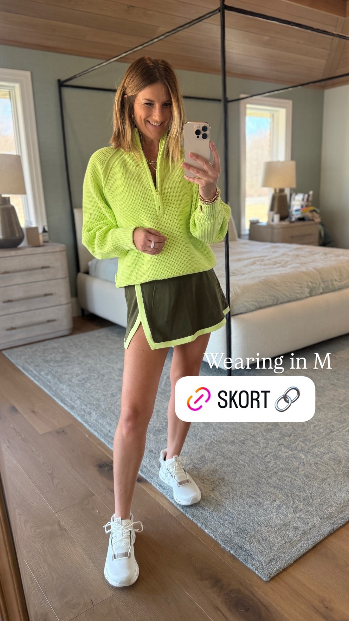 This skort - I love! Wearing in M
@Aerie 

#LTKActive #LTKmomlife #LTKfitnessgoals