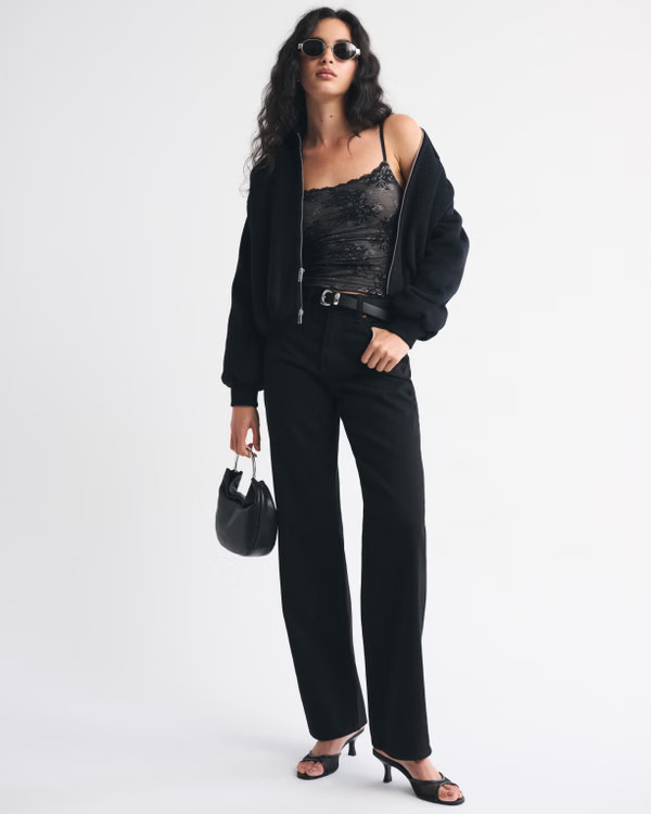 Women's Bra-Free Lace 90s Cami | Women's Tops | Abercrombie.com | Abercrombie & Fitch (US)