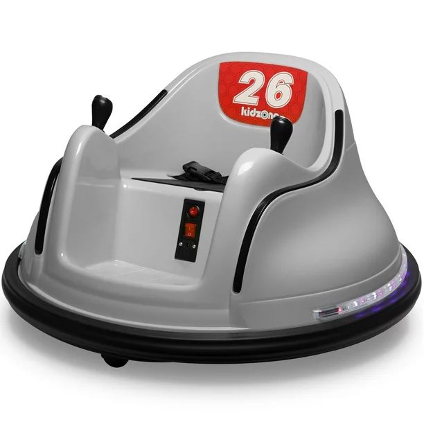 KidZone Gray 6 V Electric Spinning Car Powered Ride-On with Remote Control - Walmart.com | Walmart (US)