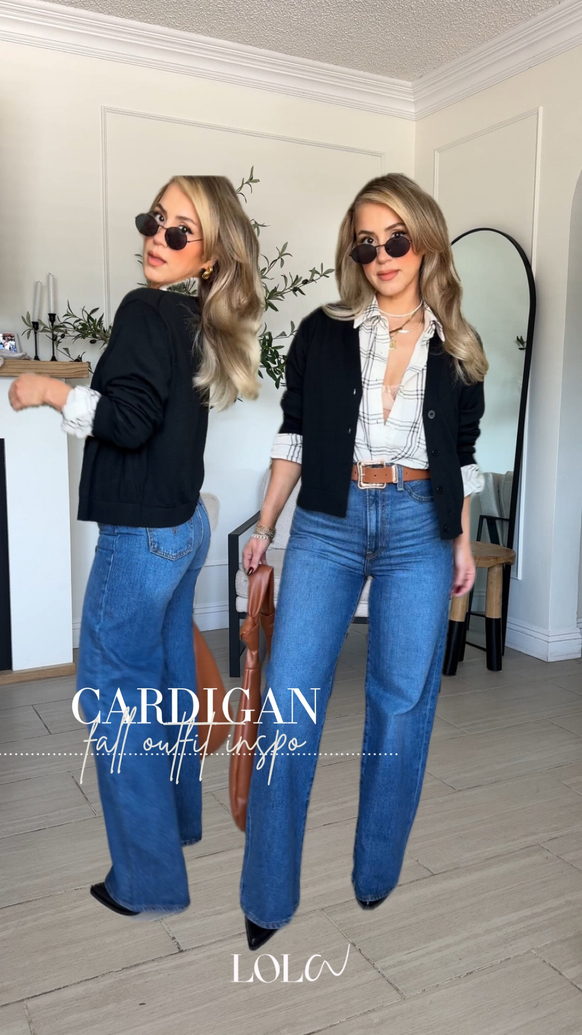 How I style my cardigans for the fall season 🤎🙂‍↔️✨

✔️i'm wearing the Levi's ribcage wide leg jeans in the size 27R | plaid button up is in a size medium | the black cardigan is from target and I'm wearing a small. 

#LTKU #LTKSeasonal #LTKStyleTip
