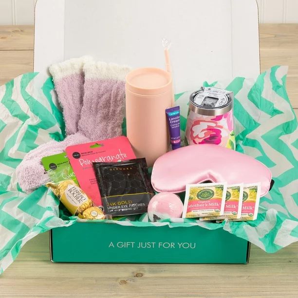 New Moms Gift Set (Postpartum Self Care Kit) 14 Variety Items: Lotions, Snacks, Self Care & More ... | Walmart (US)