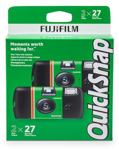 Fujifilm QuickSnap Flash 400 One-Time-Use Camera - 2 Pack | Amazon (US)