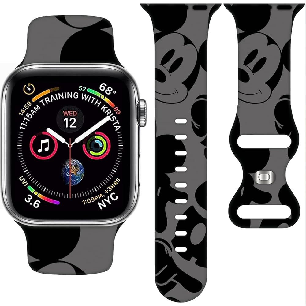 Cartoon Band Compatible with Apple Watch 38mm/40mm/41mm/42mm/44mm/45mm/46mm, Cute Bands Replaceme... | Amazon (US)