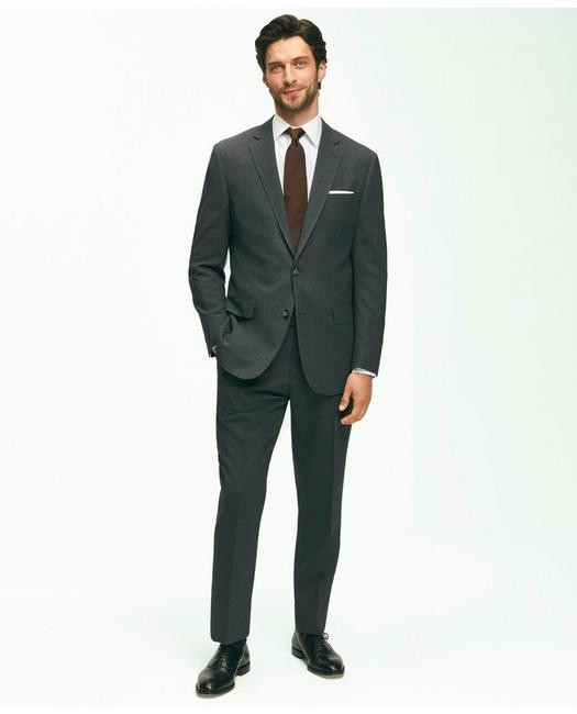 Regent Regular-Fit Sport Shirt, Non-Iron Oxford Button-Down Collar Ground Check | Brooks Brothers