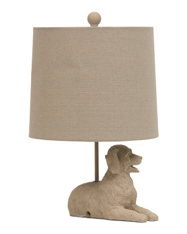 15in Golden Retriever Table Lamp | TJ Maxx