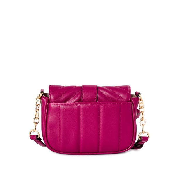 Time and Tru Women’s Camber Crossbody Handbag Pink | Walmart (US)