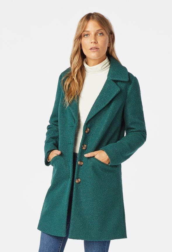 Boucle Coat | JustFab