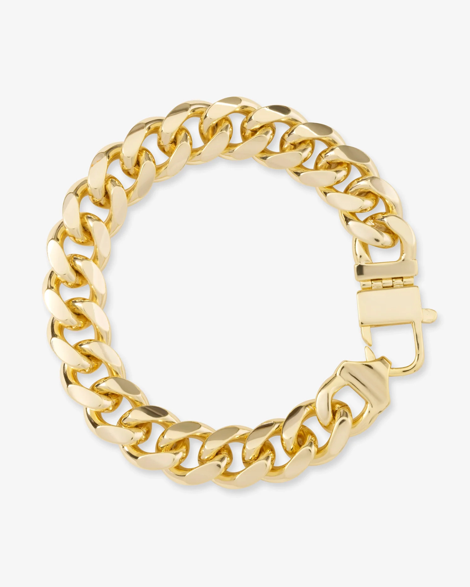 Julian Cuban Chain Bracelet 10.8mm | Melinda Maria