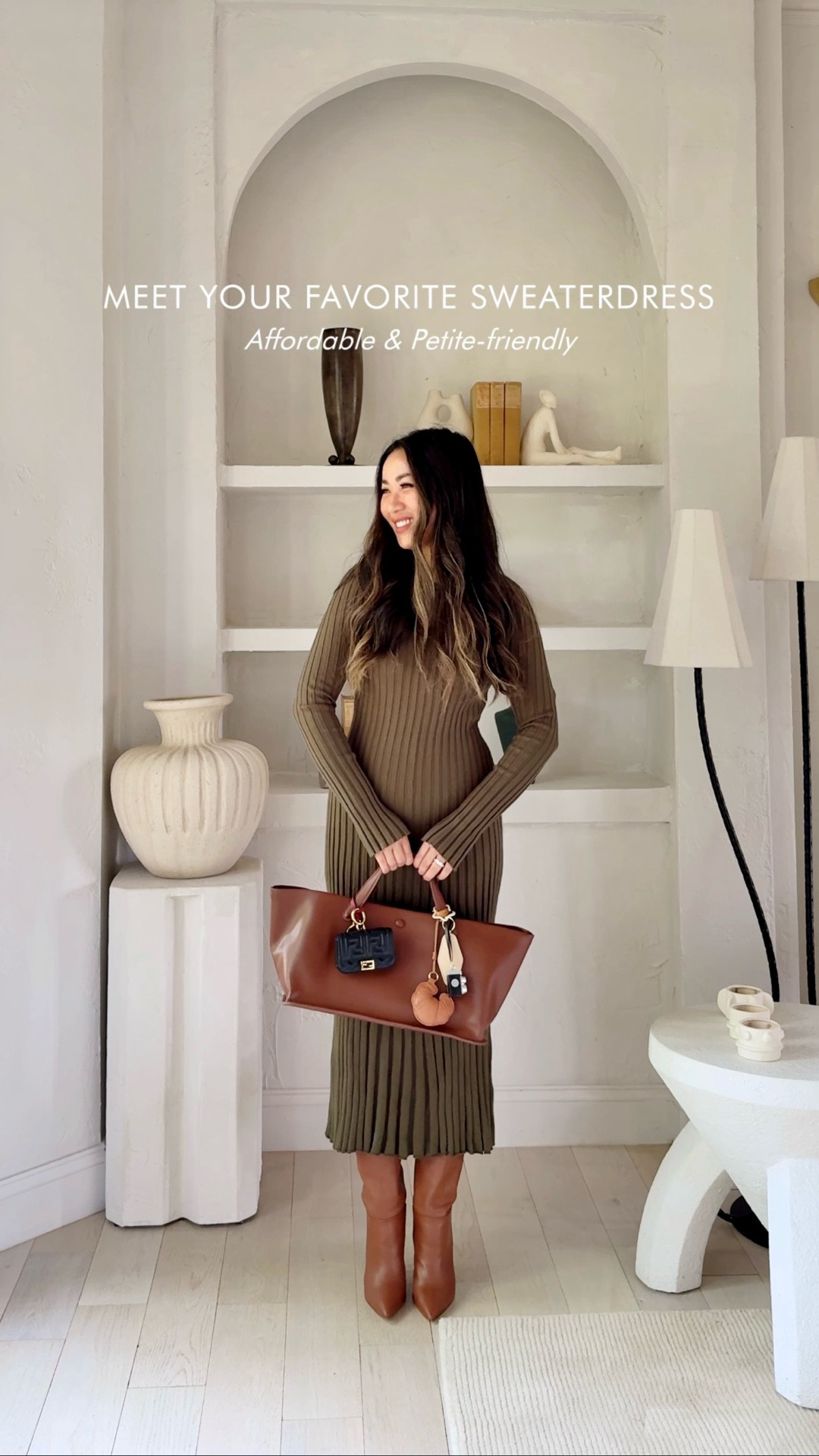 Affordable, cotton cashmere, flattering and petite-friendly ☁️

For size reference, I’m 5 ft 115 pounds with a postpartum tummy. I’m wearing a size XS in the sweater dresses. Perfect fit! Great with boots, kitten heels, loafers and sneakers. For the shapewear, I’m wearing an XS Petite. Great compression for a smooth finish under dresses  

#LTKStyleTip #LTKFindsUnder100 #LTKPetite