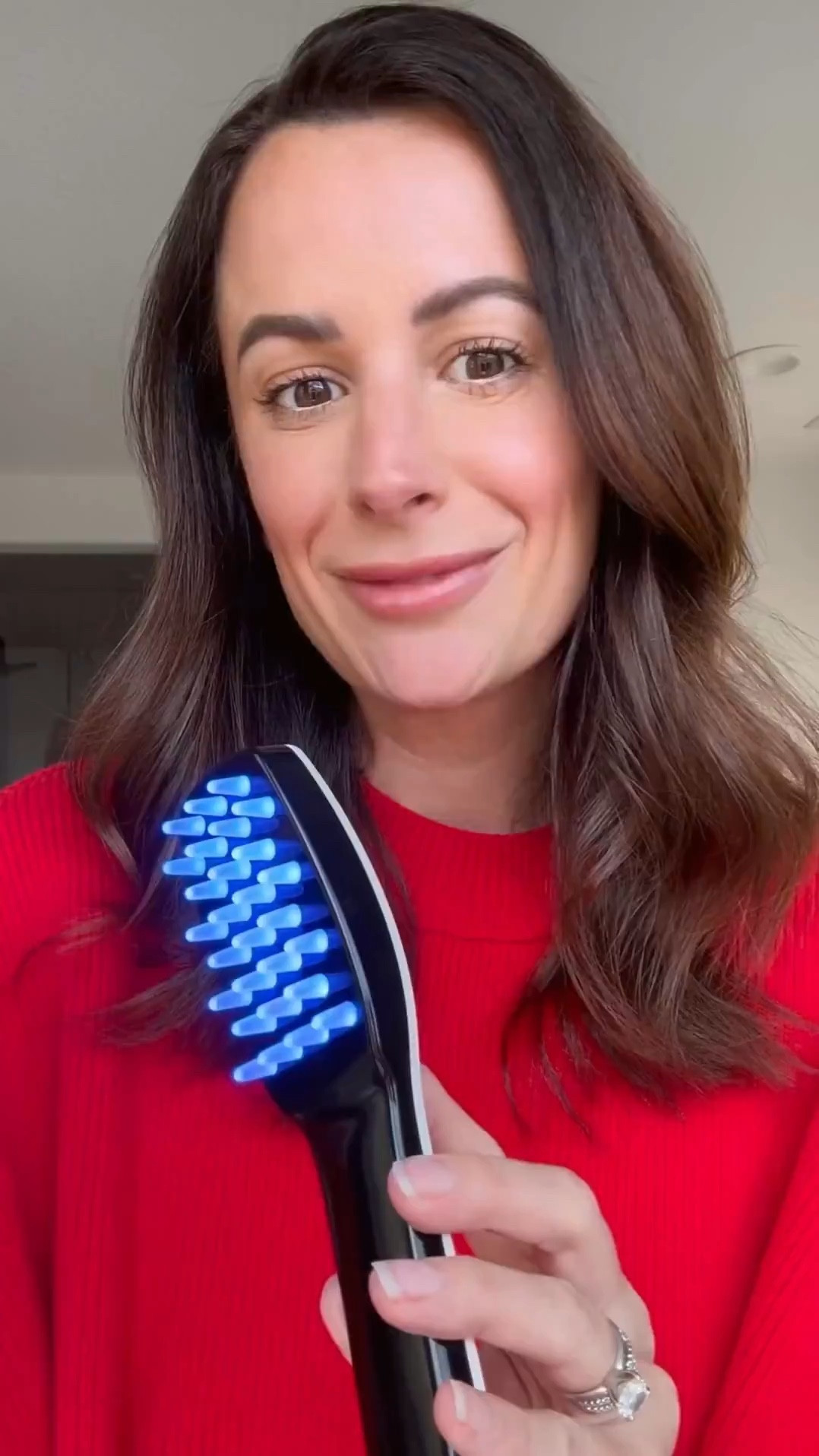 LED hair tool of our dreams!!! Under $100 and would be a perfect gift for yourself this Christmas or something to buy to help with your 2025 resolutions! I’m obsessed with the massaging feature alone but also excited for all of the other amazing benefits from the dual lights! 

#LTKBeauty #LTKHoliday #LTKGiftGuide

#LTKStyleTip #LTKWatchNow #LTKFindsUnder100