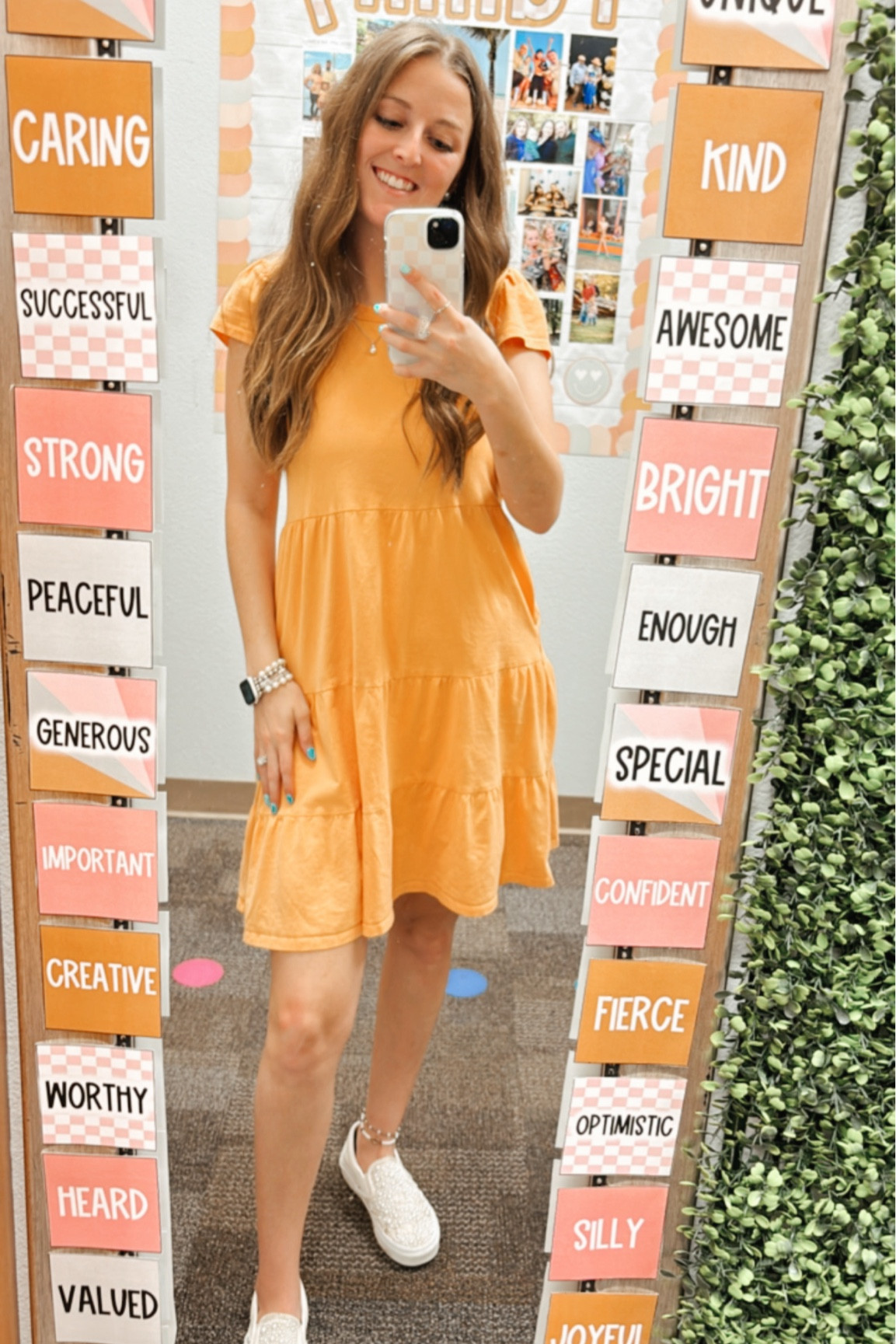 Summer Teacher Style

Orange dress  ruffle hem dress  teacher style  summer style  summer dress  dress  pearl accessories  summer wedding dress  summer wedding  wedding guest style 

#LTKSeasonal #LTKfindsunder100 #LTKwedding