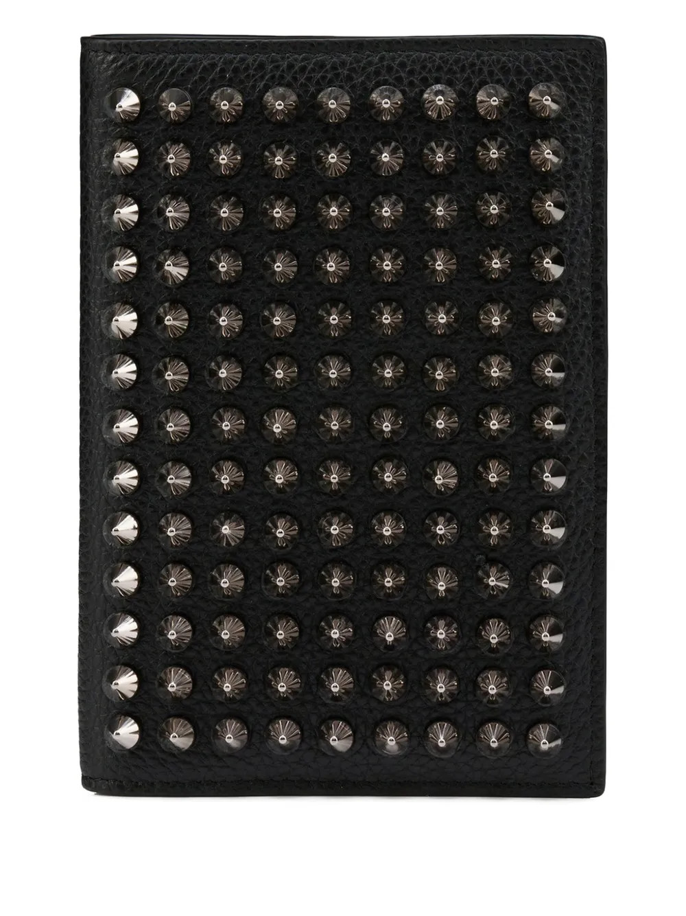 stud-embellished leather passport cover | Farfetch Global