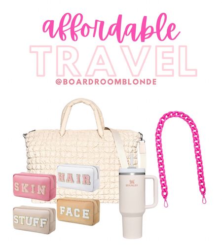 Road trip must haves
This nylon bag is huge and functional and I love it paired with the pink strap! It also comes with a longer nylon strap 

#LTKMostLoved #LTKstyletip #LTKtravel
