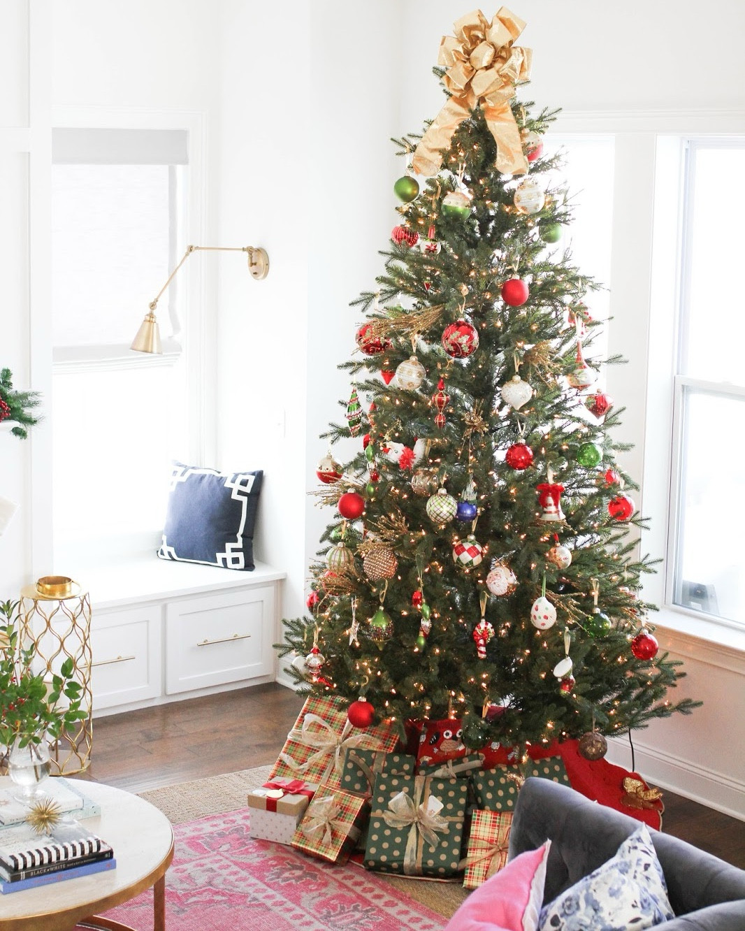Christmas may not look as picture perfect this year, but I’ll take freedom, realness, and a scrunched up tree in our apartment all day and everyday forever and forever. #realoverperfect #realoverfake 

#LTKHome #LTKSeasonal #LTKHoliday