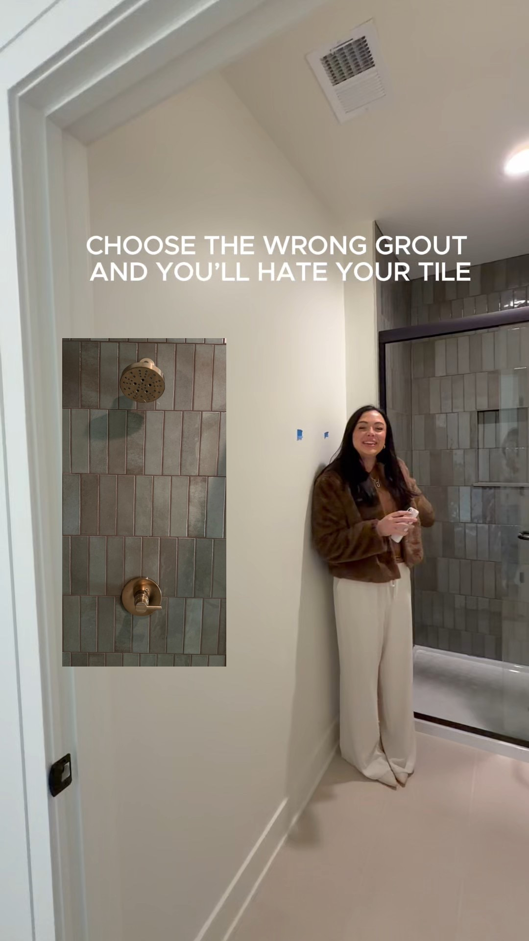 Bathroom remodeling selections for a new build - we went with a soft
White and green
Palette and champagne bronze finishes - all details listed from hardware to lighting .
Follow for more design info 

#LTKHome