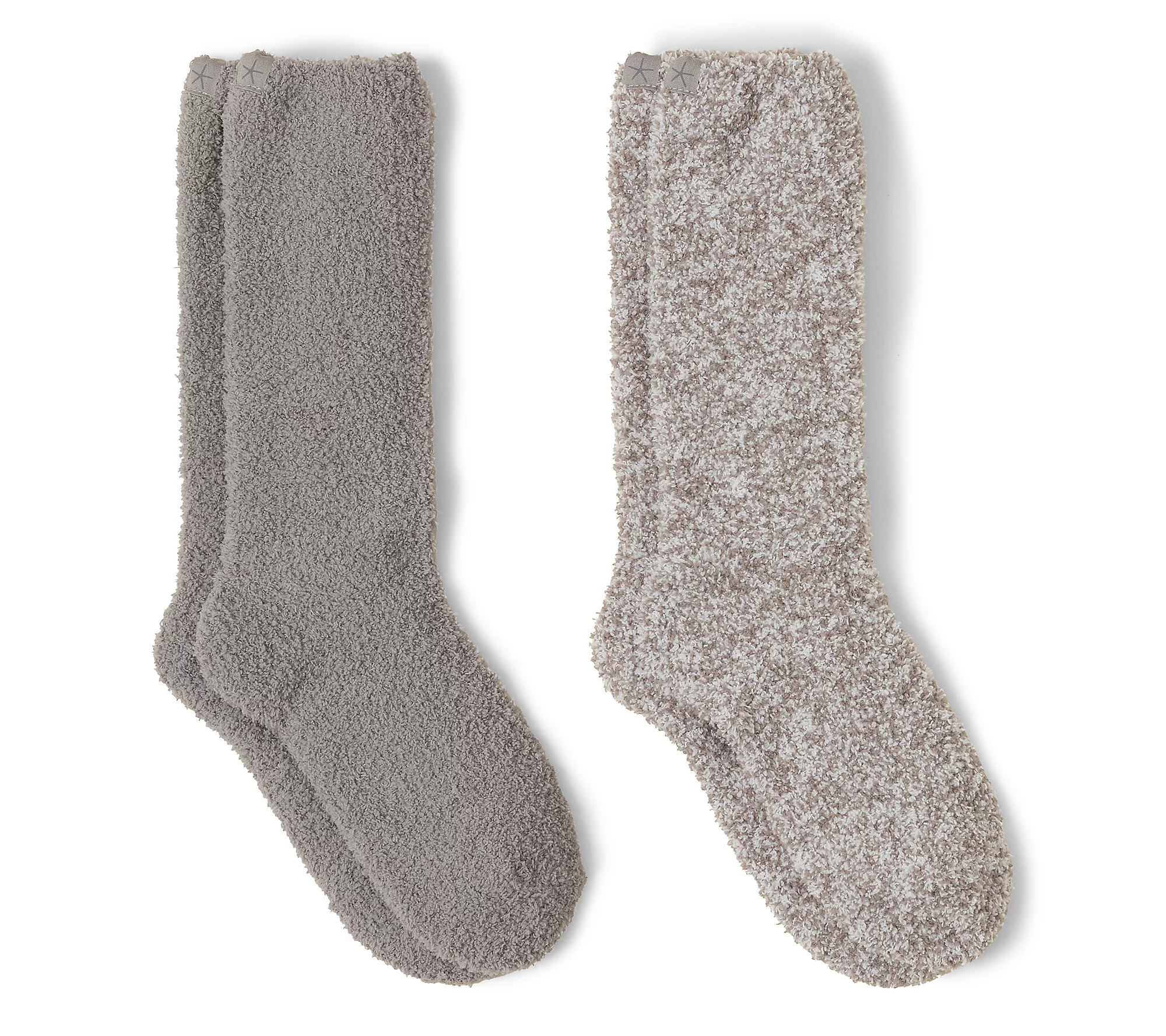 Barefoot Dreams Women's CozyChic Set of 2 Crew ocks | QVC