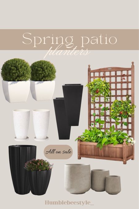 Patio planters , Gardening , Backyard , Porch 

#patio #gardening #planters #spring #wayfair 



#LTKSeasonal #LTKhome #LTKsalealert