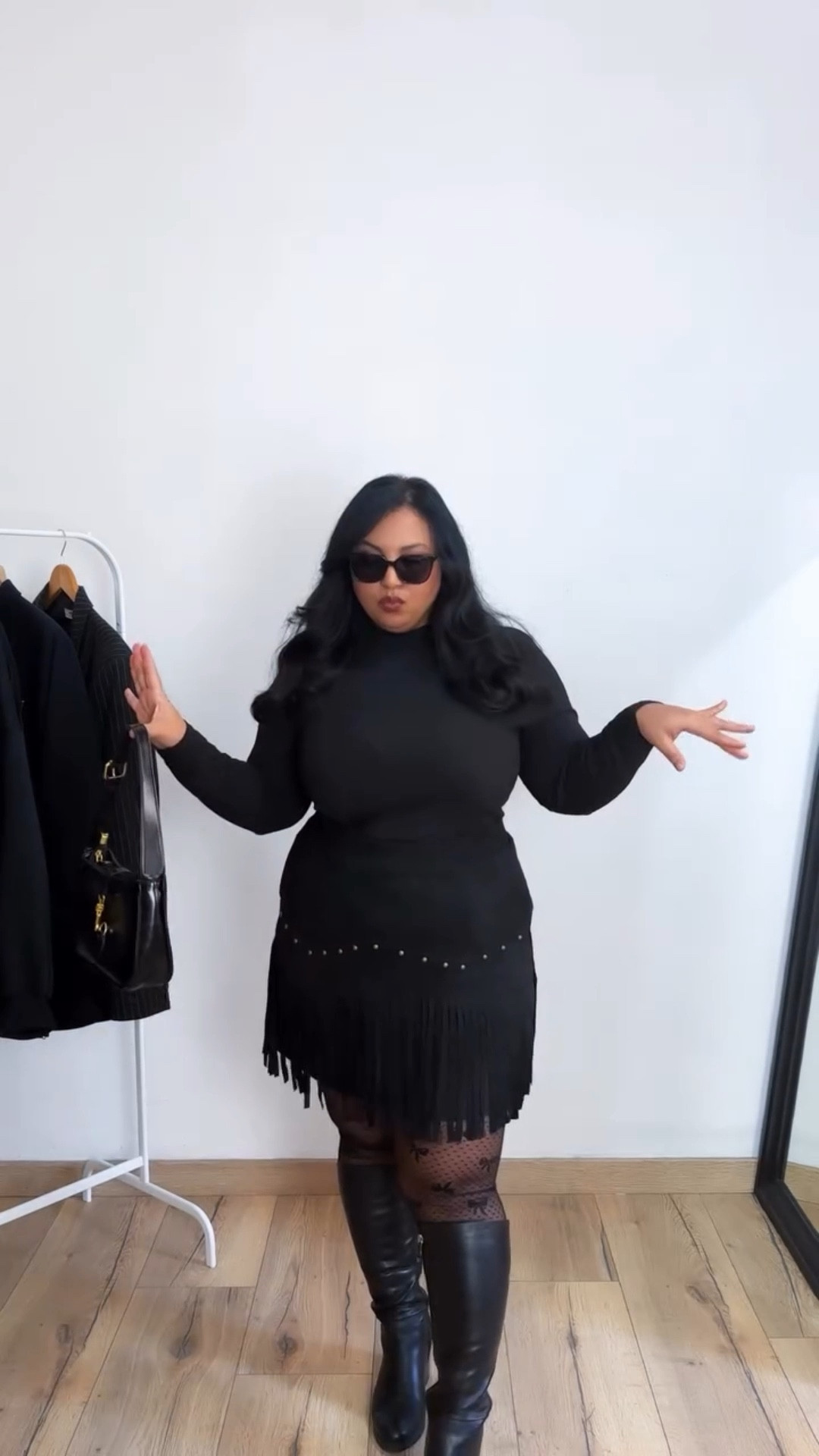 Total black casual fit for the festive season ✨🖤


#skirtoutfits #curvyfashion #curvyoutfits #winterfashiontrends #midsizefashion

#LTKcurves #LTKwinter #LTKfestive