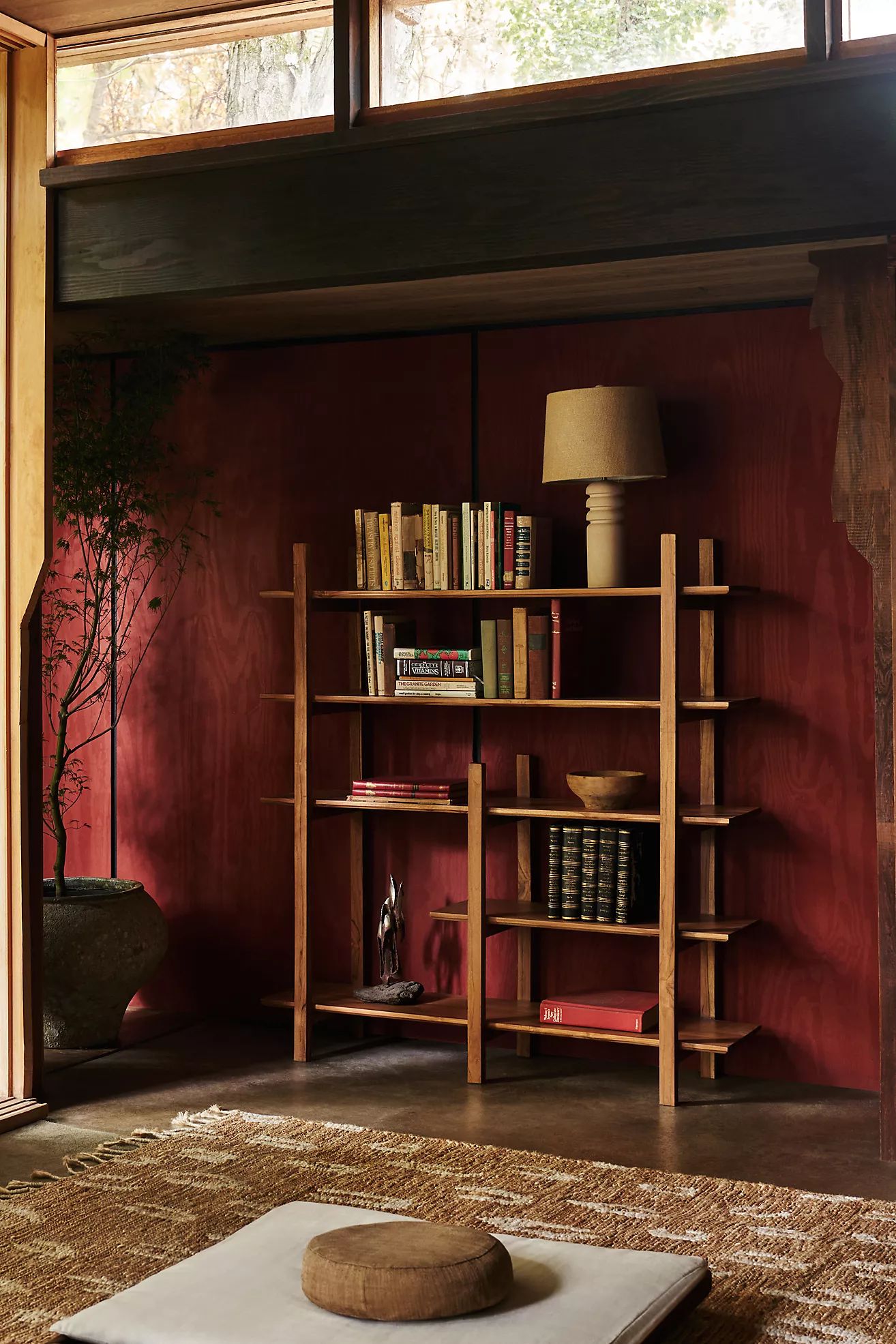 Masaya & Co. Teak Maderas Bookshelf | Anthropologie (US)