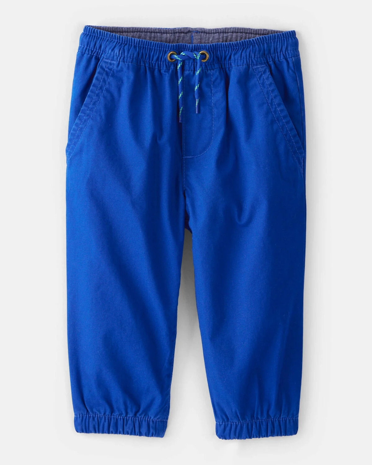 Baby Boy Lined Joggers - Blue | Carter's Inc