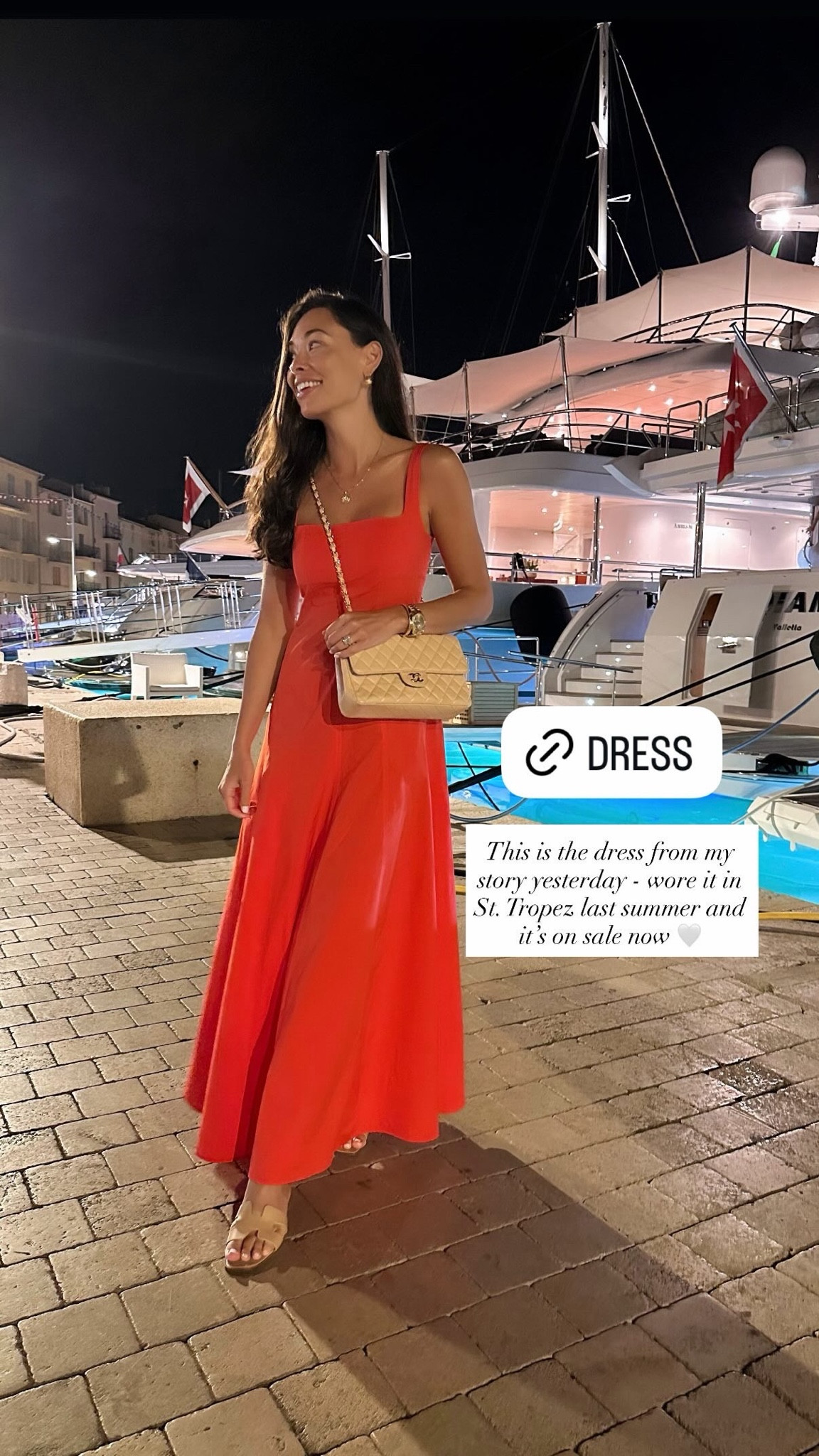 Red dress, St. Tropez outfit. 

#LTKSeasonal #LTKSaleAlert #LTKTravel