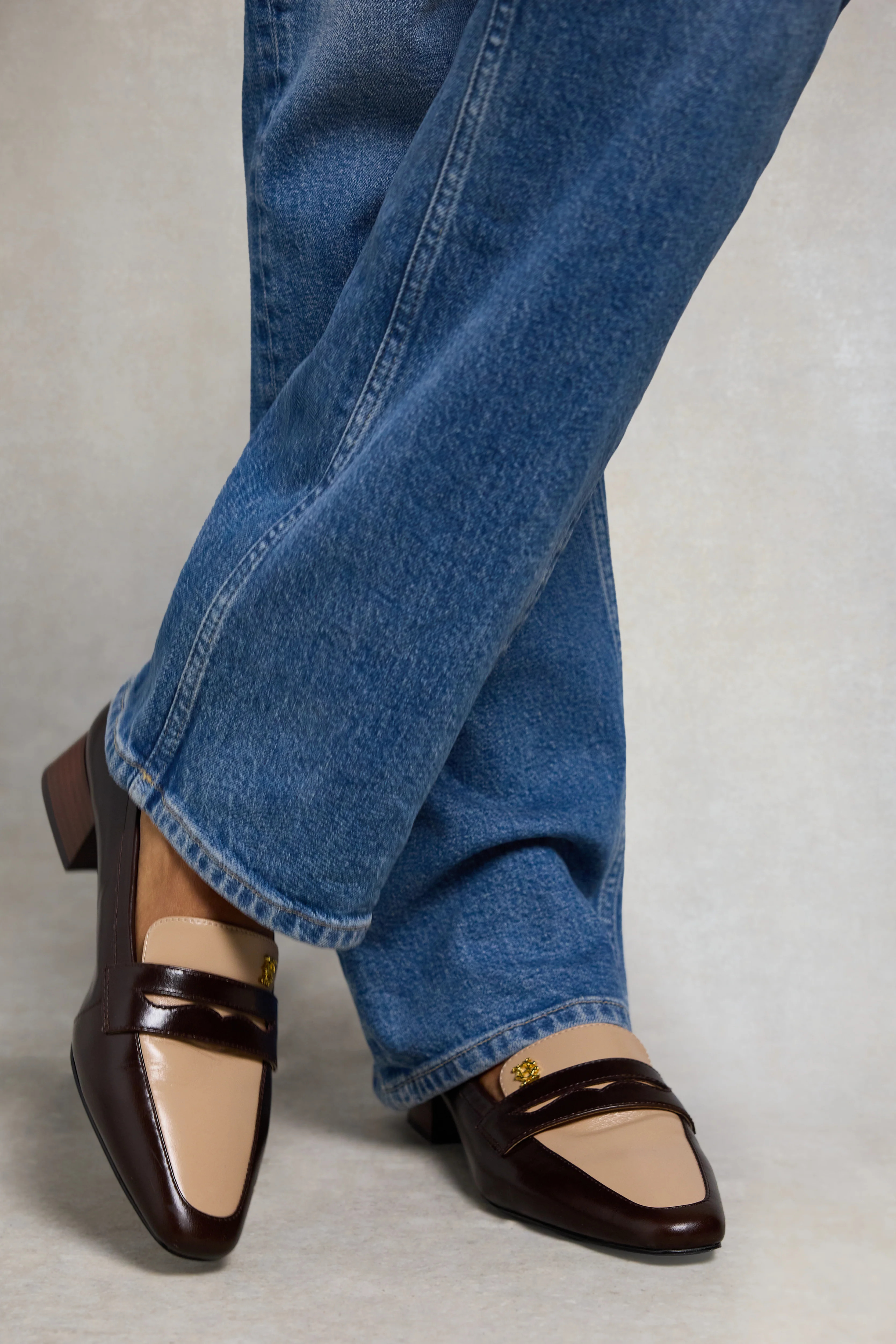 Heritage Loafer (Chocolate Light Caramel) | Holland Cooper