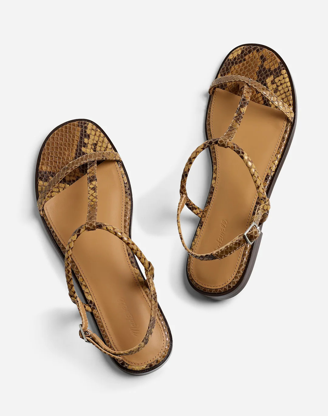 The Bev T-Strap Thong Sandal | Madewell