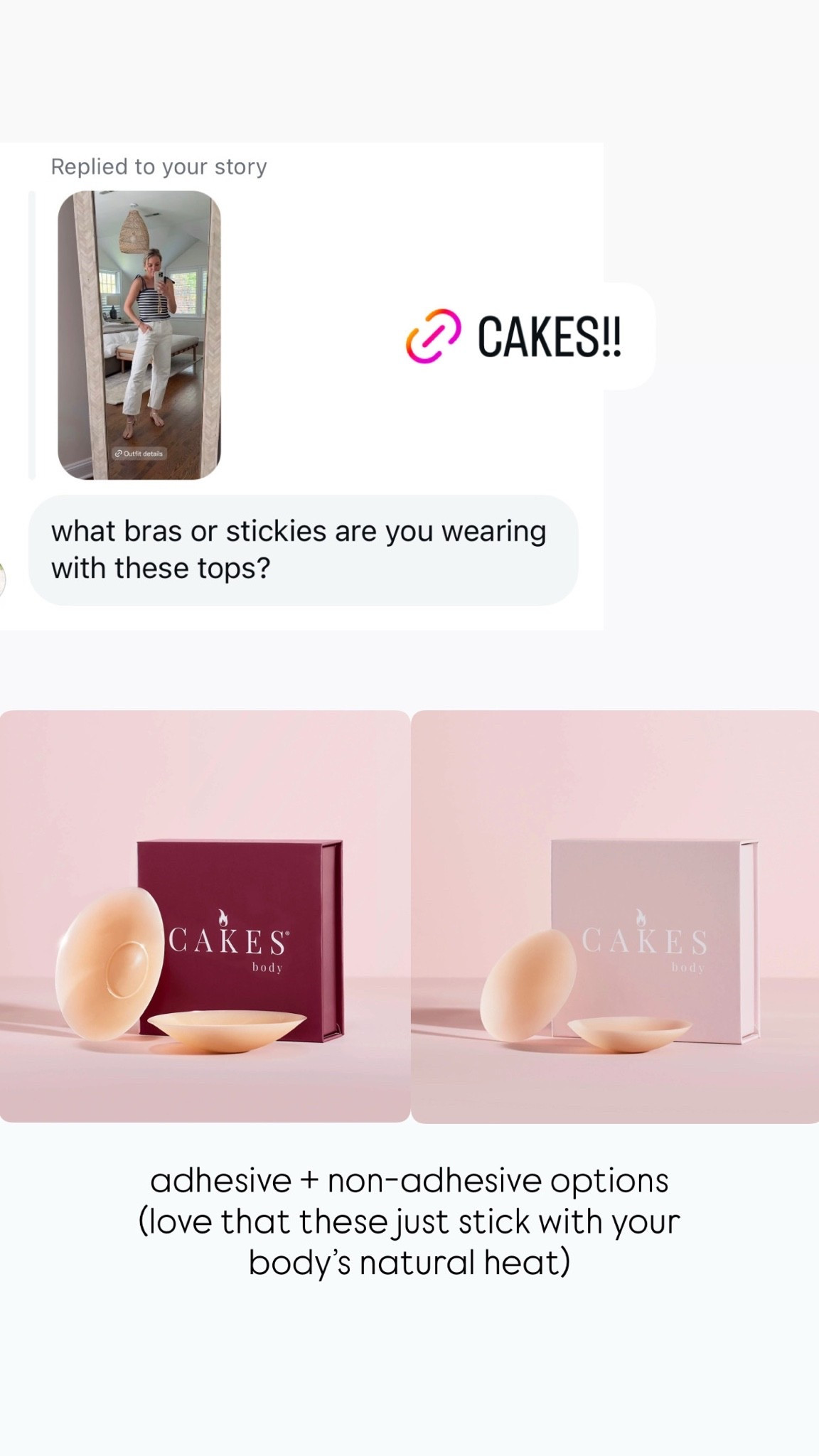 My go-to stickies vs wearing a strapless bra