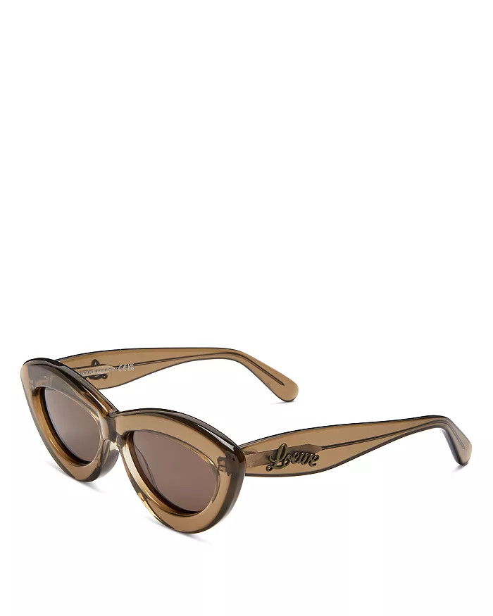 Curvy Cat Eye Sunglasses, 54mm | Bloomingdale's (US)