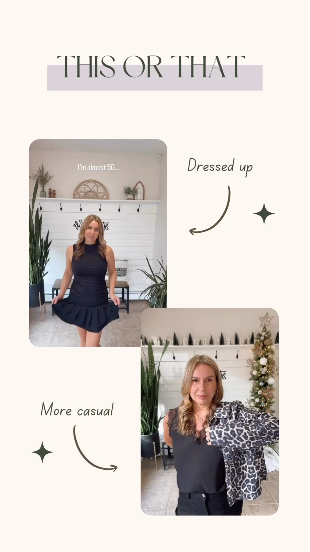Which one are you? Amazon last minute New Year's Eve dresses. I'm wearing a large in the black dress but would def size down. Jeans and jacket are both a medium
#LTKFindsUnder50
#LTKHoliday #LTKOver40

#LTKPetite #LTKMidsize #LTKootd