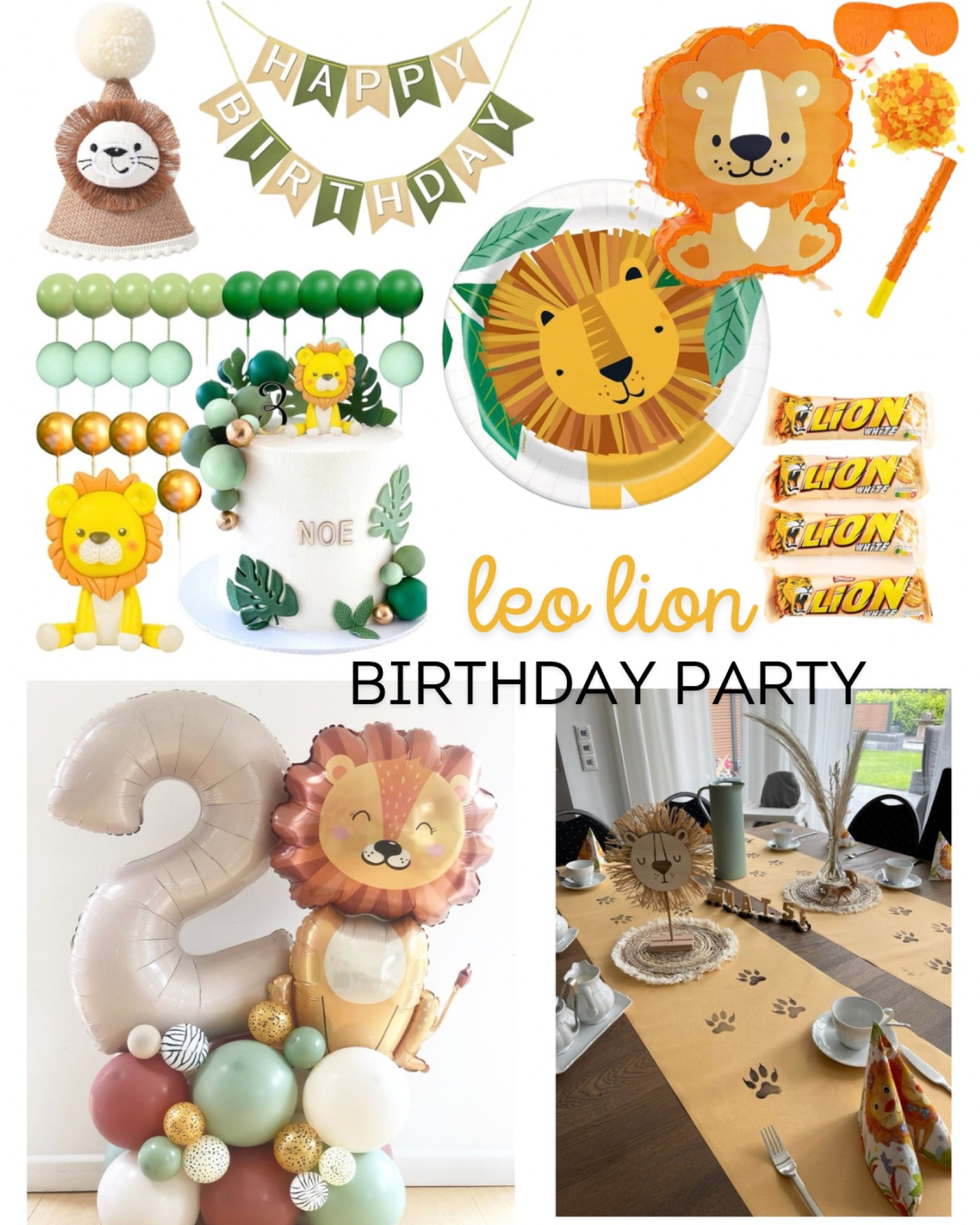 Lion birthday party decorations for little boys birthday

#LTKParties #LTKBaby #LTKKids