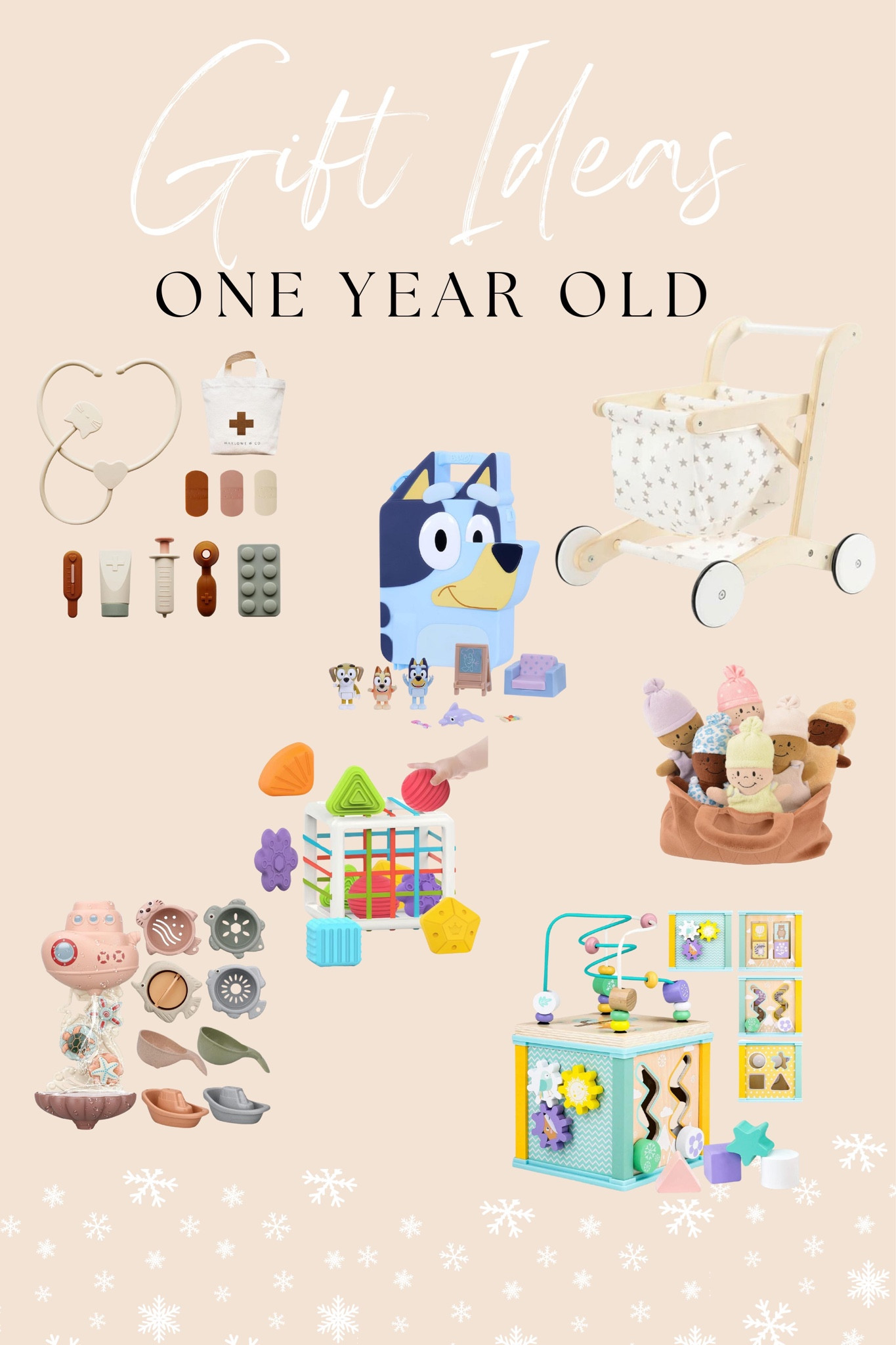 My littlest is turning ONE in a few days 😭 here is what we got her! 