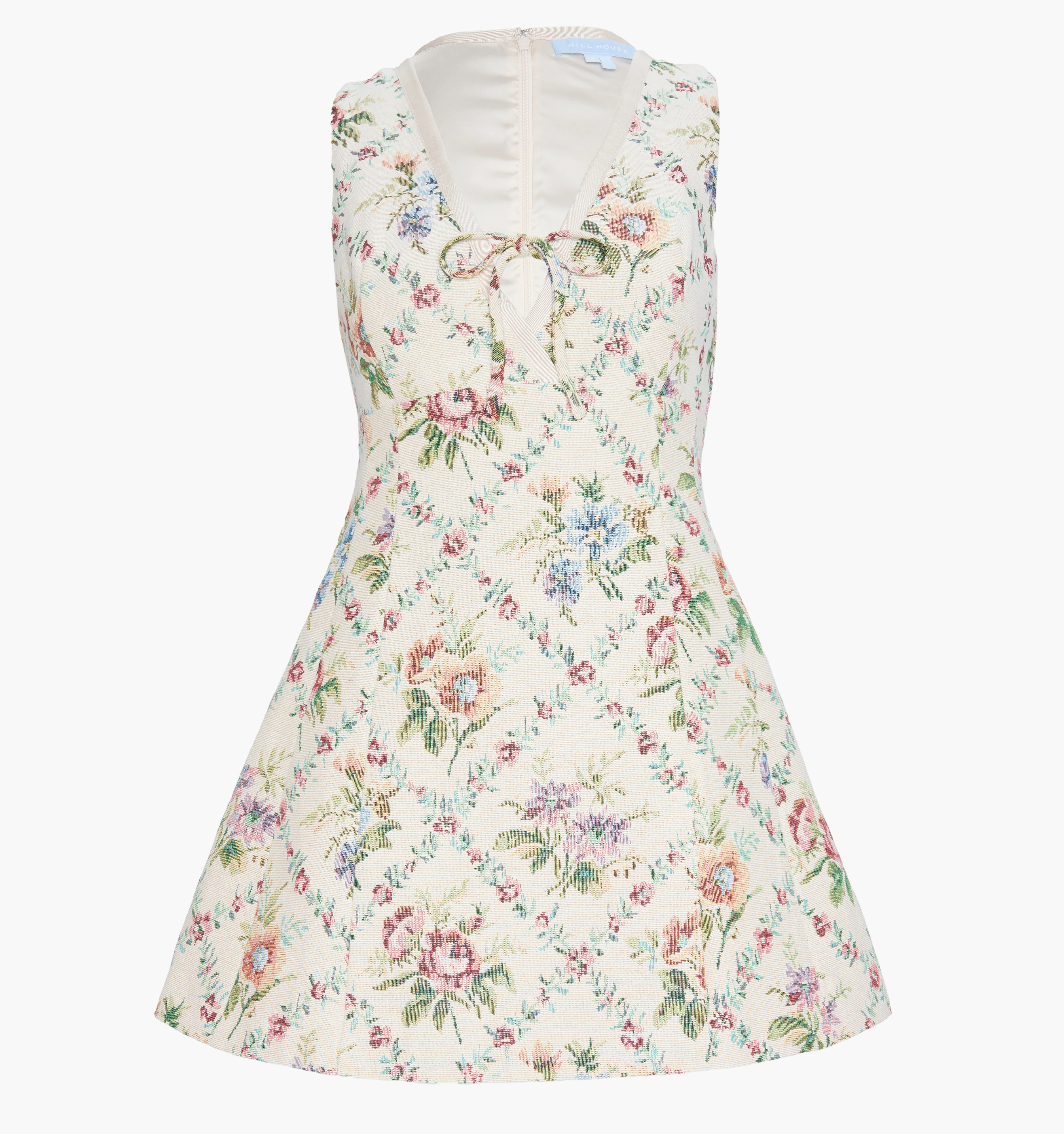 The Daria Dress | Tapestry Trellis Brocade / XXS | 100% Polyester | Hill House Home | Hill House Home US