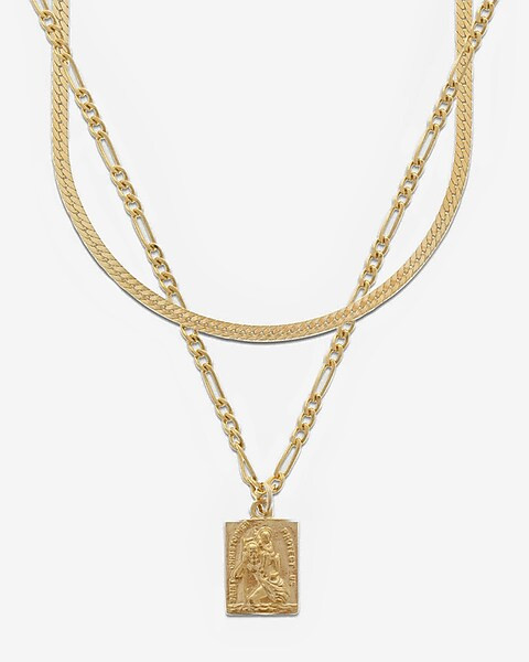 Cuffed by Nano Layering Necklace Set | Express