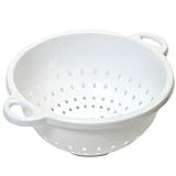 Chef Craft Select Plastic Deep Colander, 11x5 inch 5 quart, White | Amazon (US)
