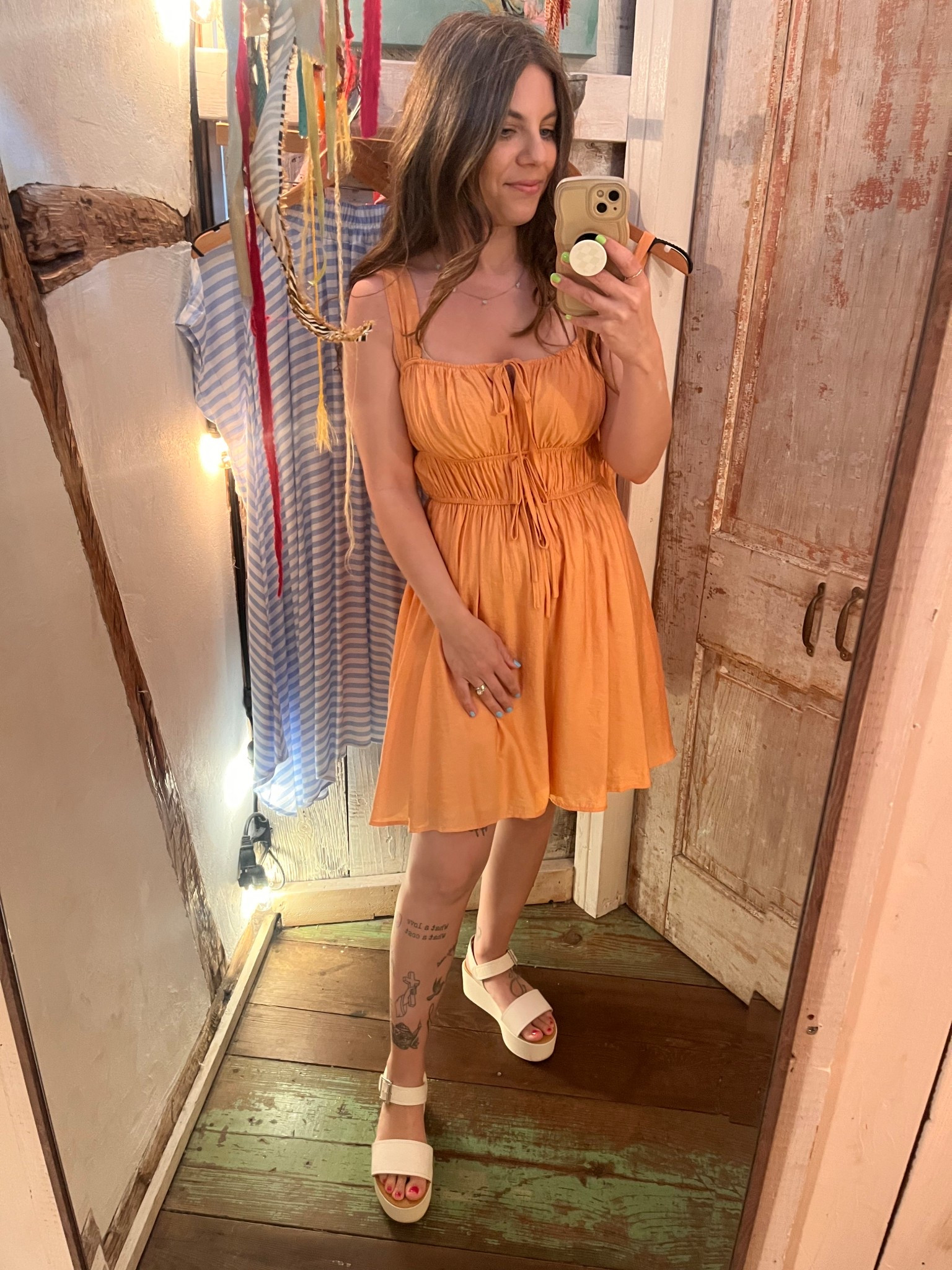 Wish I could find this dress on here but found similar ones 🧡

#LTKStyleTip #LTKFindsUnder100
