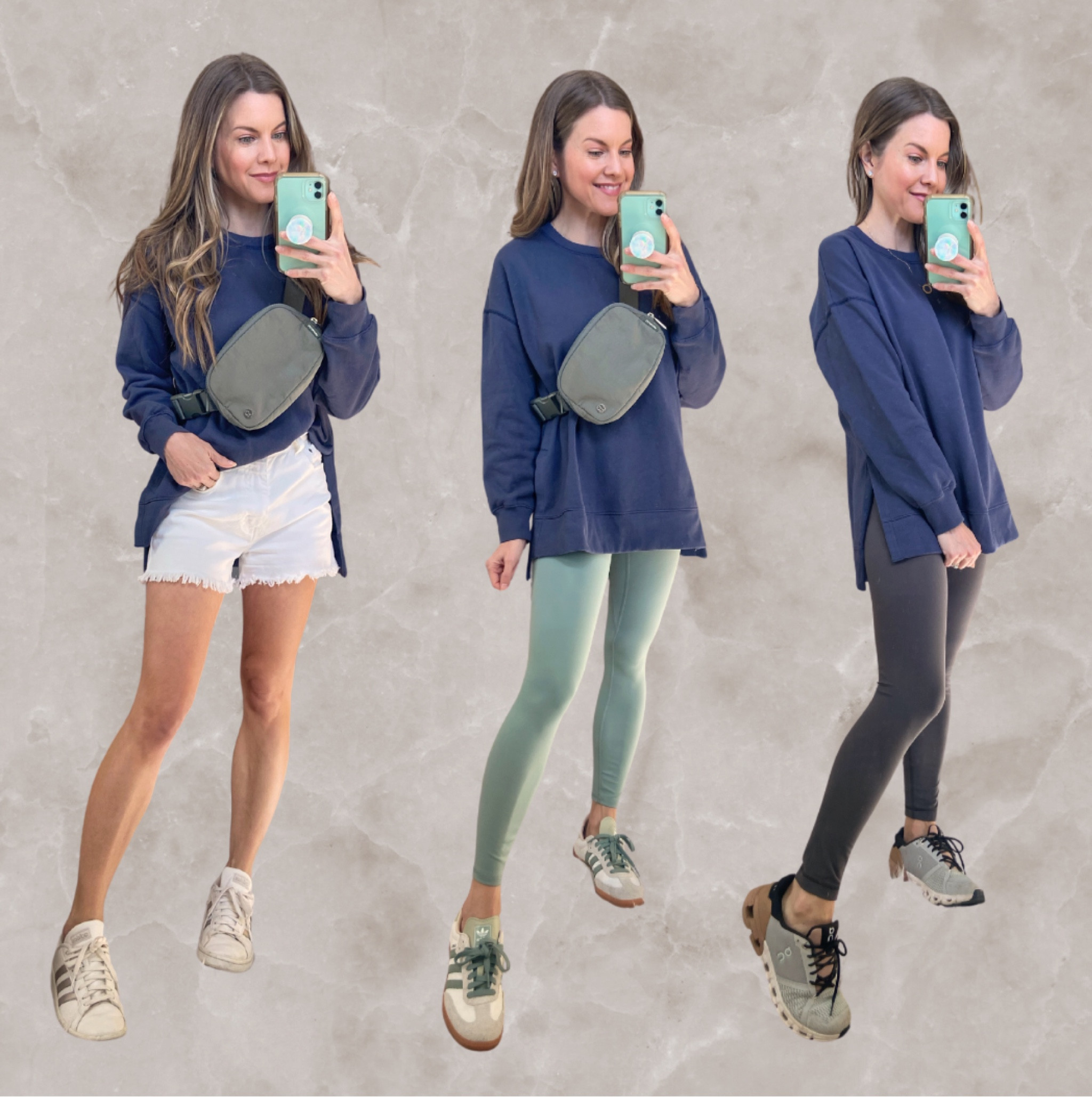 Old Navy 50% off sale! I love this tunic sweatshirt so much, I styled it 3 ways!
#softautumn palette

#LTKover40 #LTKstyletip #LTKsalealert