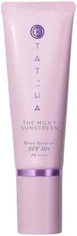 TATCHA The Milky Sunscreen, Broad Spectrum SPF 50+ PA+++ | Daily Light-Weight Sun Protection with... | Amazon (US)