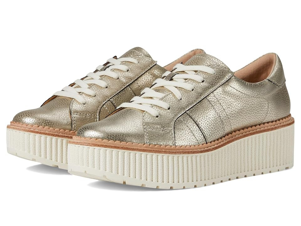 Dolce Vita Tiger Women's Shoes Light Gold Leather : 7.5 M | Zappos