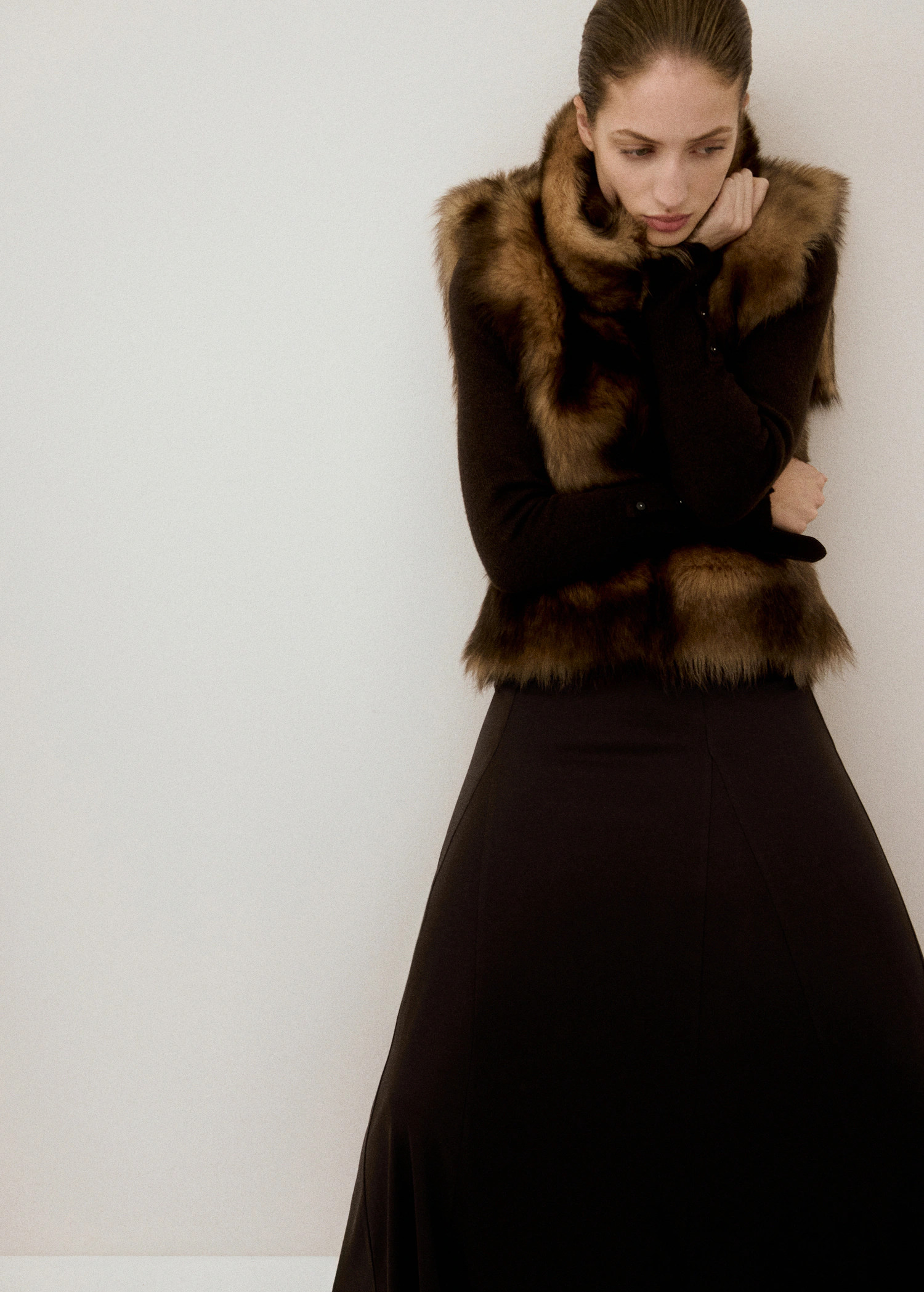 Godet midi skirt | Mango (US/MX/AU)