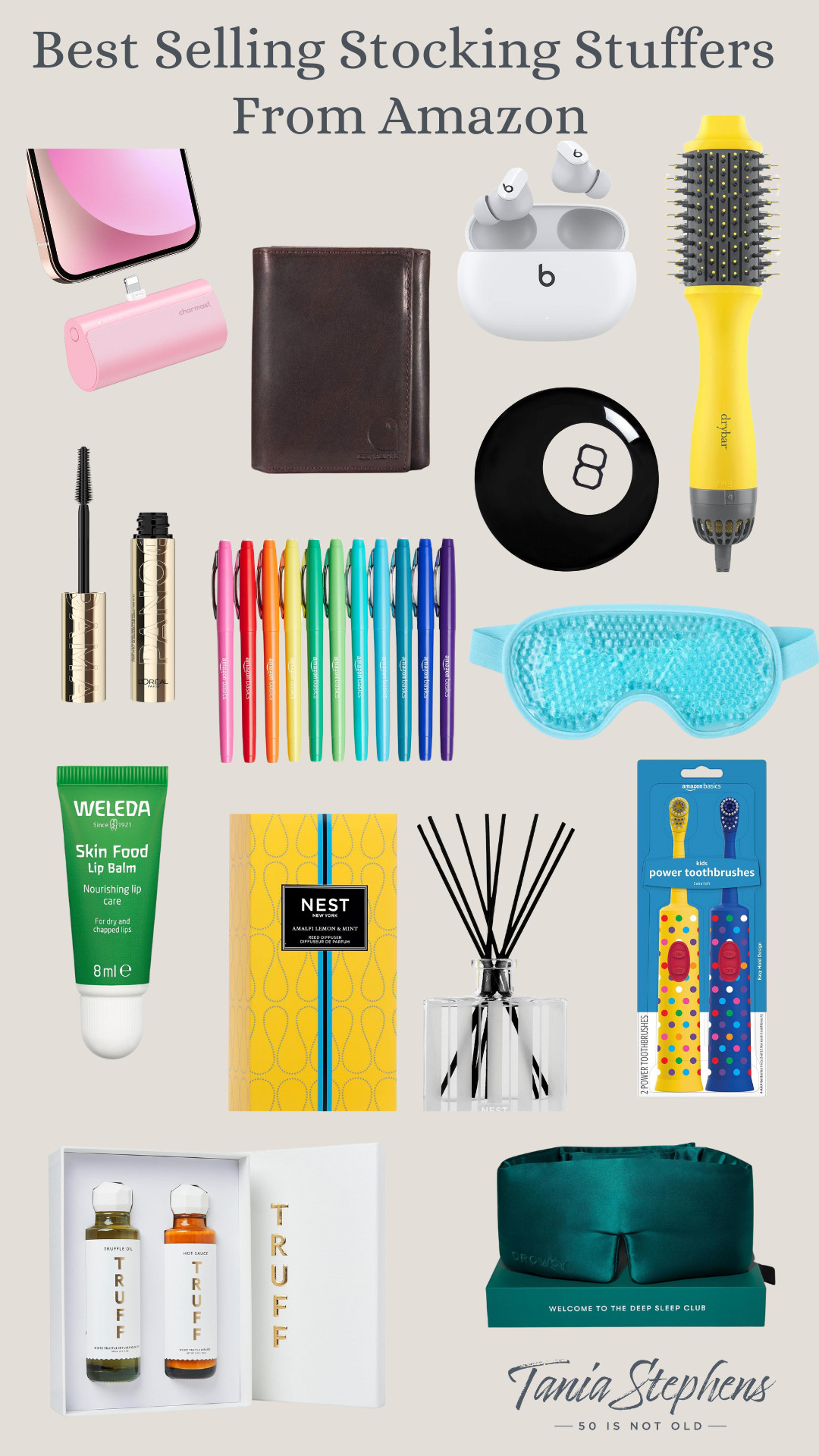 These best-selling small gifts are fun, functional, and affordable. From beauty essentials like the Weleda Lip Balm and Drybar round blow-dry brush to tech gadgets like wireless earbuds and phone chargers, these items are fan favorites. Add fun accessories like colorful pens, a sleek wallet, or the Nest candle diffuser to your list, and you’ll have everyone covered for the holidays. 

 #LTKHoliday #LTKFindsUnder50 #LTKFindsUnder100