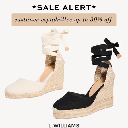 sale alert… one of my go-to espadrille picks are up to 30% off on shopbop right now ✨🫶🏻 get them while you can! 🤎

#LTKshoecrush #LTKsalealert #LTKstyletip