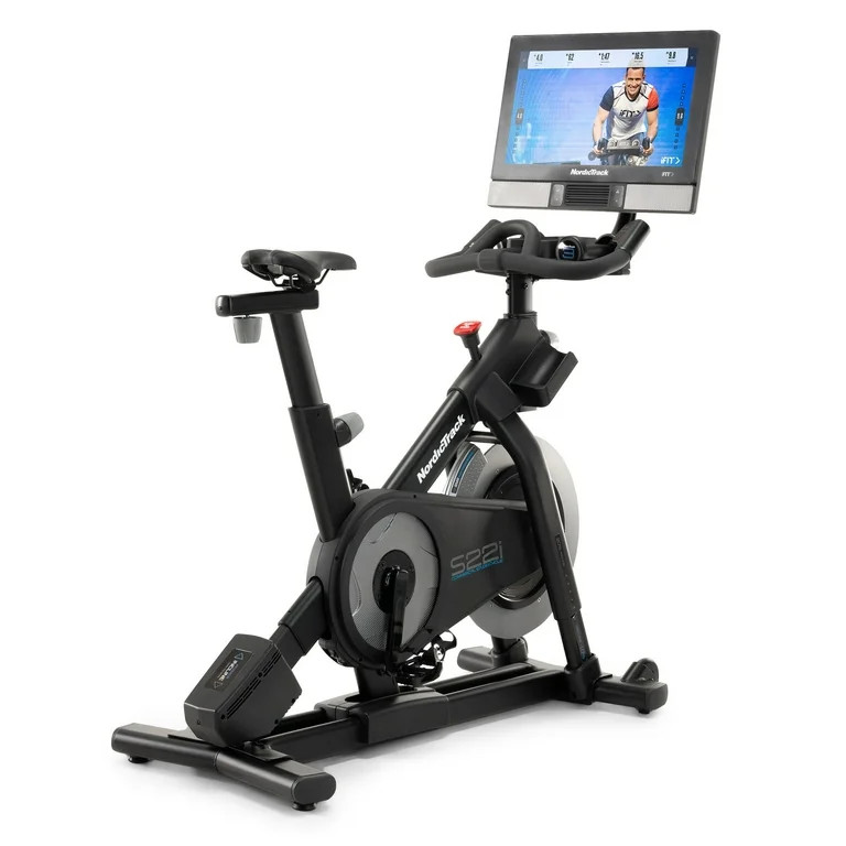 NordicTrack Commercial Series S22i; iFIT-enabled Indoor Exercise Bike with 22 inch Pivoting Touch... | Walmart (US)