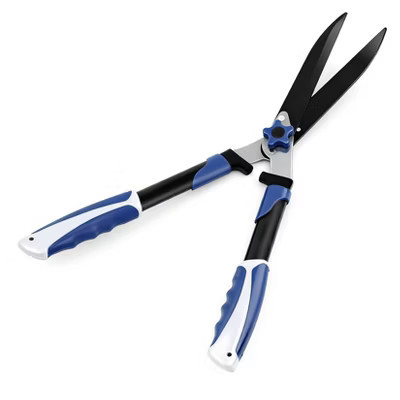24" Hedge Shears with Wave Blade, Heavy Duty Garden Clippers with Shock-Absorbing Handles for Trimming Hedges Bushes. | Target