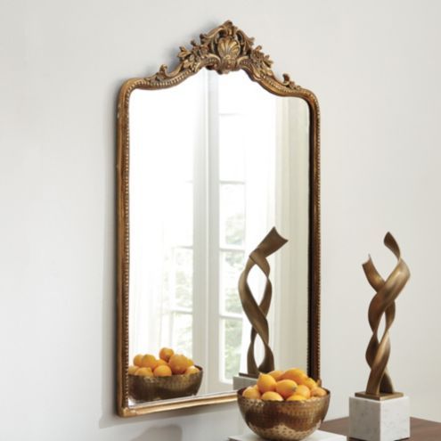 Beaudry Tall Iron Decorative Wall Mirror | Ballard Designs, Inc.