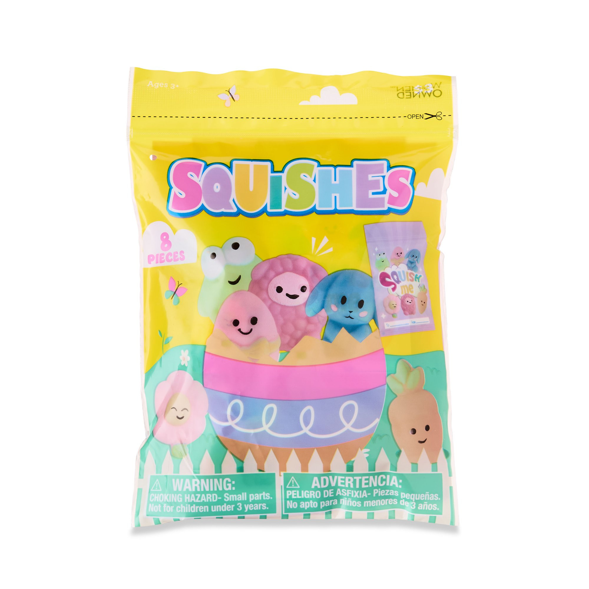 Easter Multicolor Squishes Party Favors, 8 Count, by Way To Celebrate | Walmart (US)